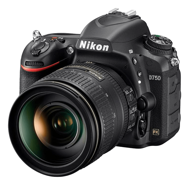 Premium DSLR camera view